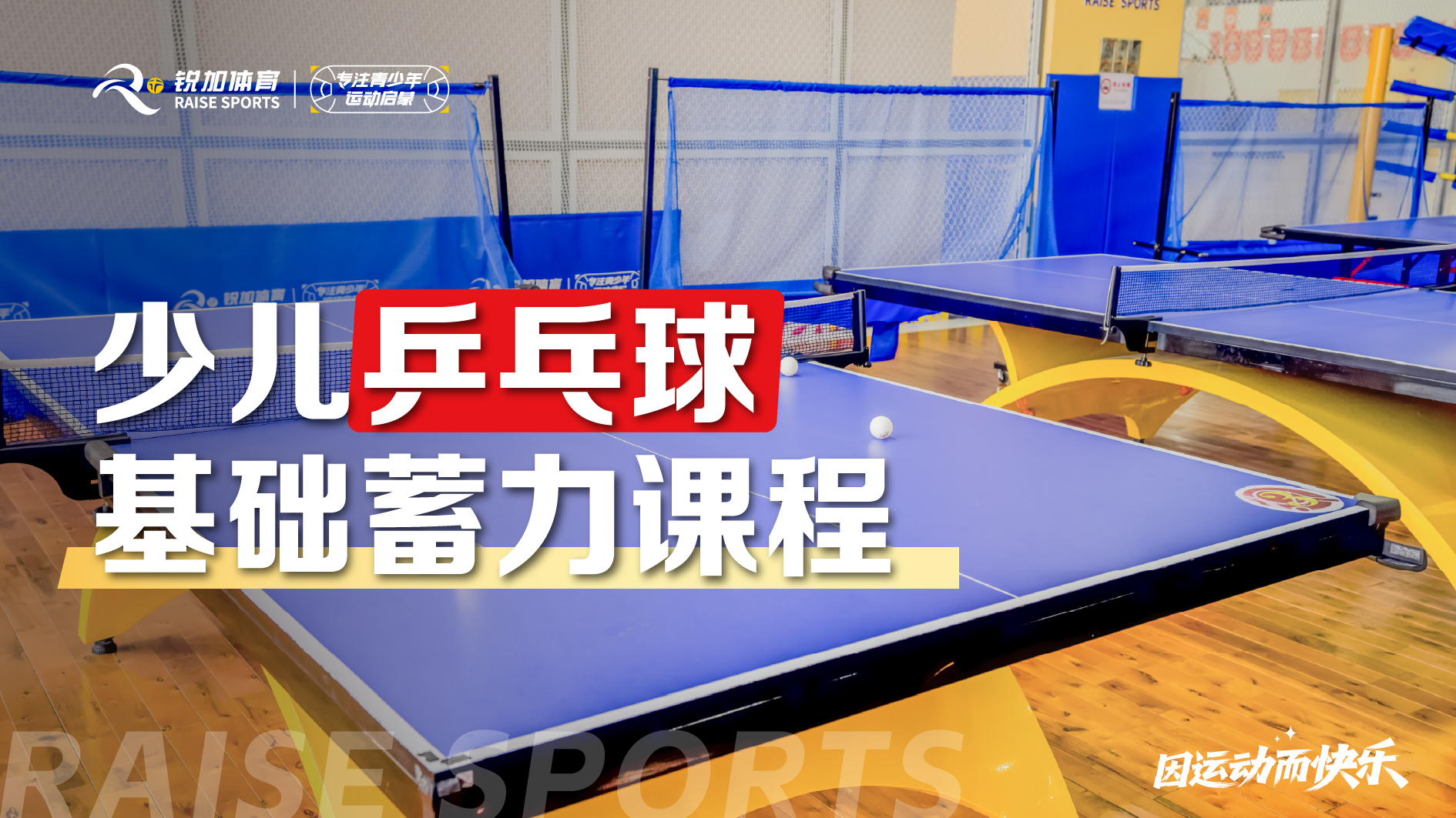 少儿乒乓球 基础蓄力课程